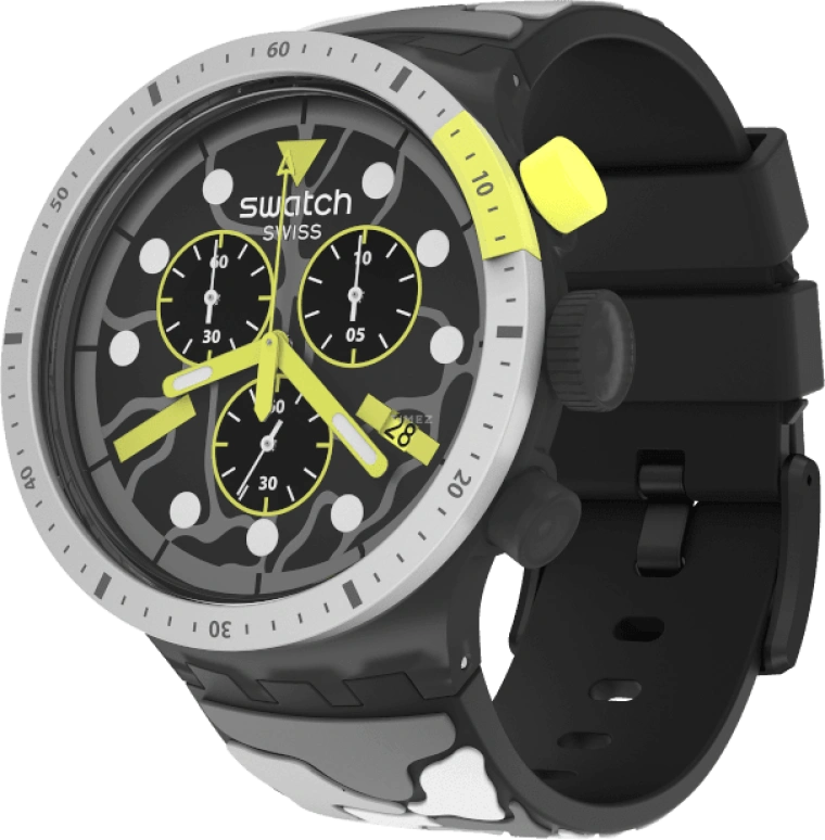 Swatch,THE BOLD 47mm,47mm,Plastic,SB02M400