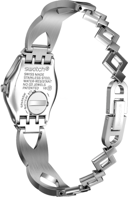 Swatch,IRONY 25mm,25mm,Stainless Steel,Silver White,YSS332G