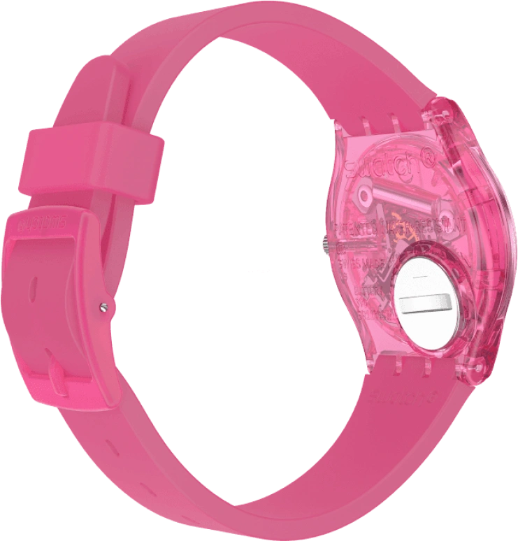 Swatch,Originals 34mm,34mm,Plastic,Pink,GP166