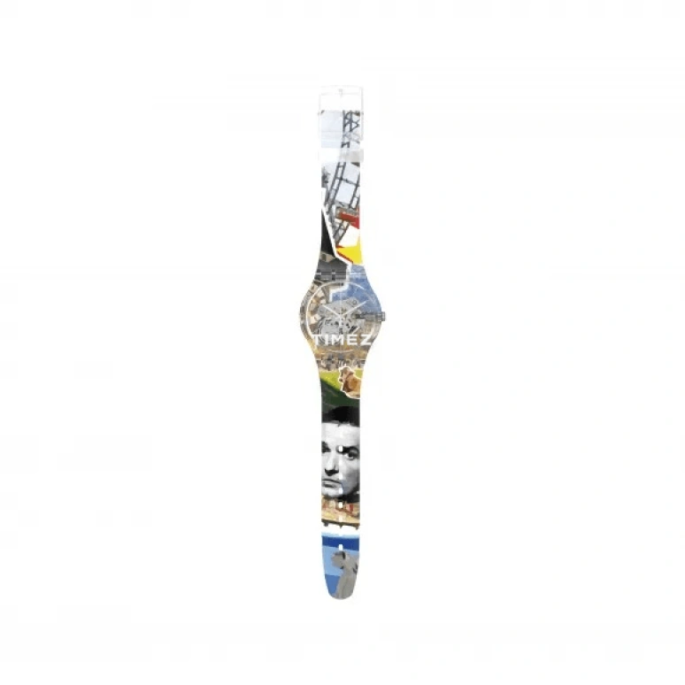 Swatch,Other 41mm,41mm,Plastic,Transparent,Quartz,Sapphire,Crystal Glass,Round,SUOK145,SUOK145-025