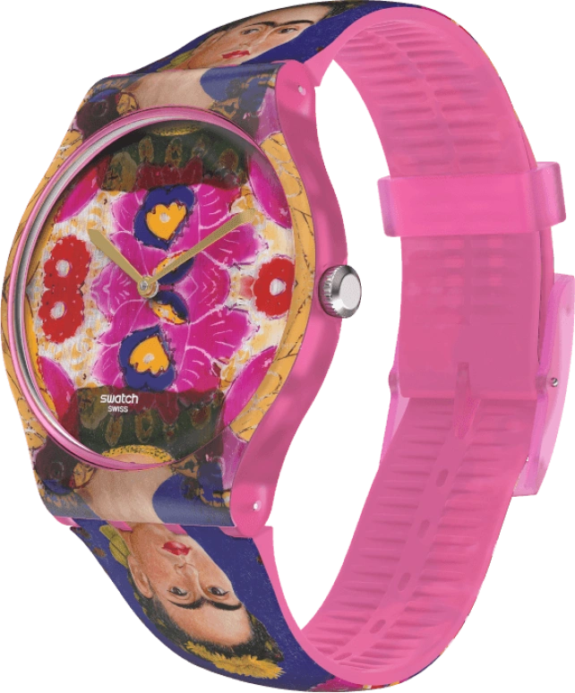 Swatch,Originals 41mm,41mm,Plastic,Multi-Color,Quartz,Sapphire,Crystal Glass,Round,SUOZ341
