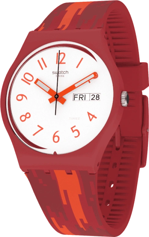 Swatch,Originals 34mm,34mm,Plastic,White,Closed,GR711