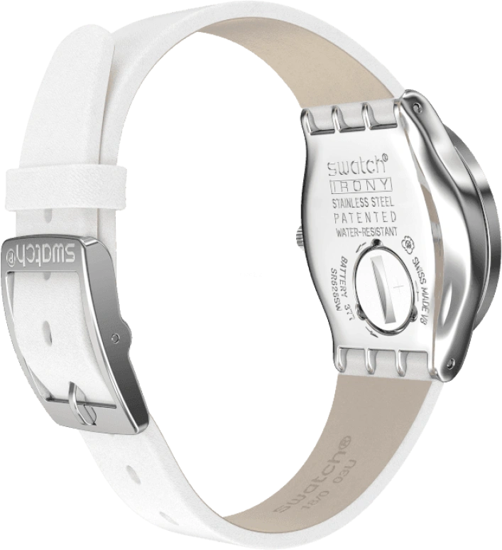 Swatch,IRONY 33mm,33mm,White,YLS217
