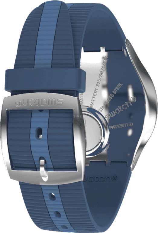 Swatch,SKIN ,Blue,SS07S111