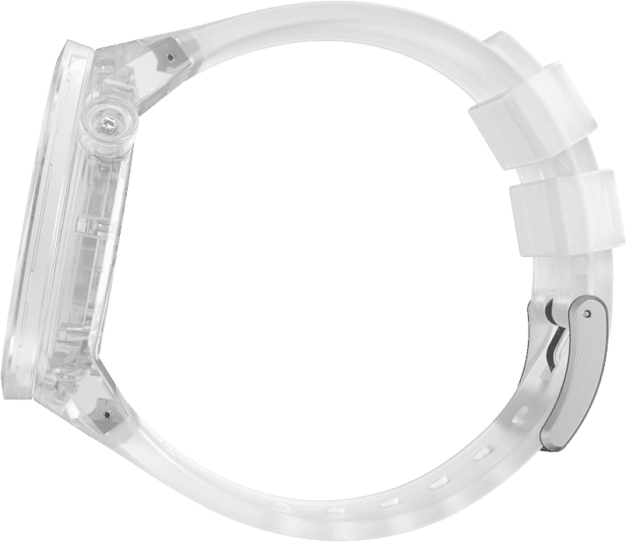 Swatch,THE BOLD 47mm,47mm,Plastic,Transparent,SO27E100