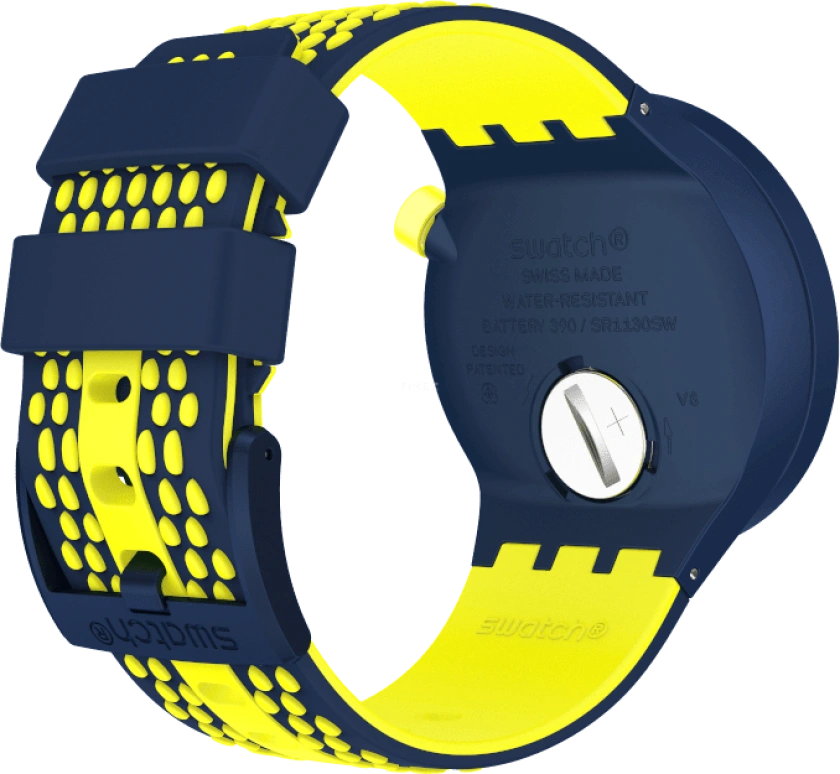 Swatch,THE BOLD 47mm,47mm,Plastic,Black,SO27N102
