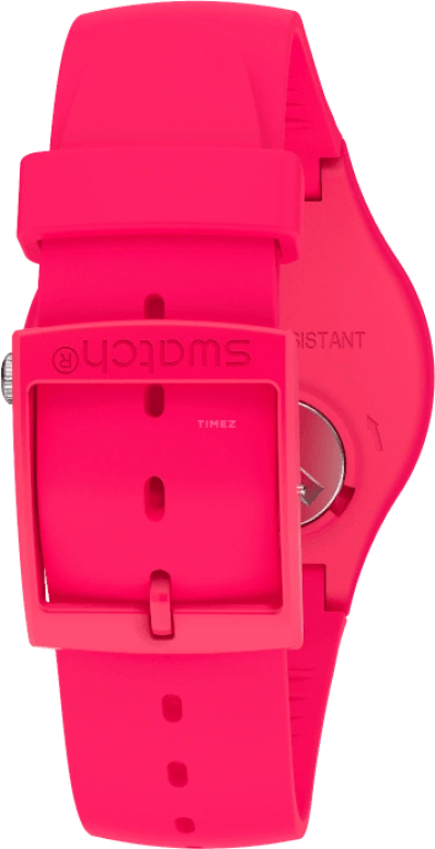 Swatch,CLASSIC ,Plastic,Red,SUOR704