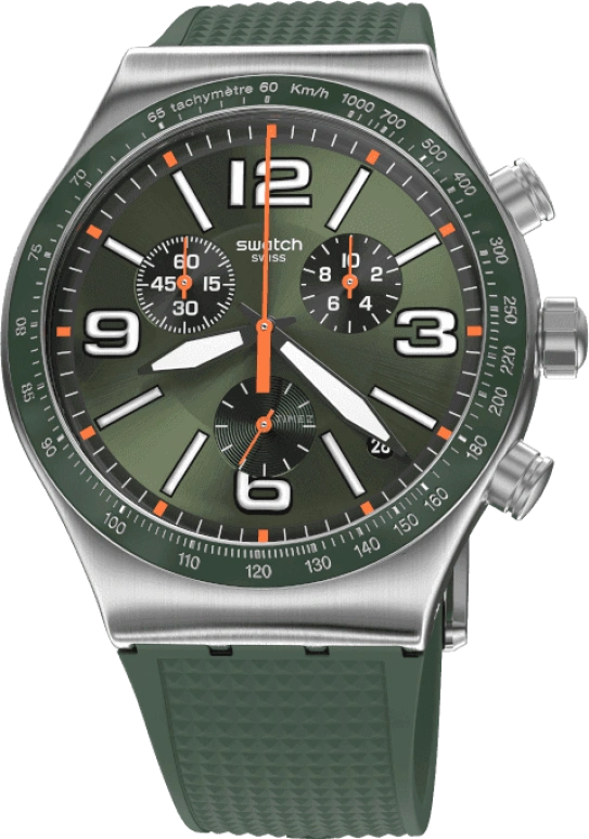 Swatch,IRONY 43mm,43mm,Closed,YVS462
