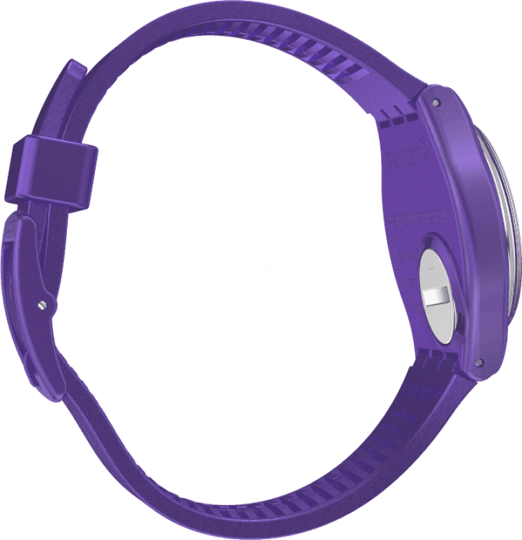 Swatch,Originals 34mm,34mm,Plastic,Purple,GV402