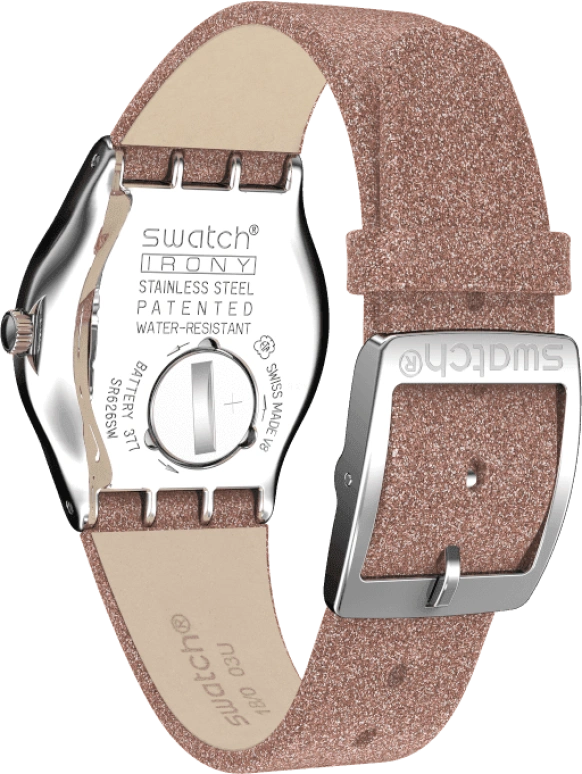 Swatch,IRONY 33x38mm,33x38mm,Coffee,Brown,YLS220