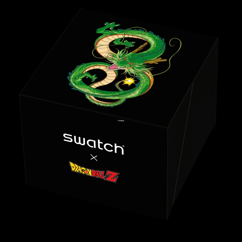 Swatch,Other 47mm,47mm,Plastic,Green,Black,Multi-Color,Quartz,Sapphire,Crystal Glass,Round,SB01Z102