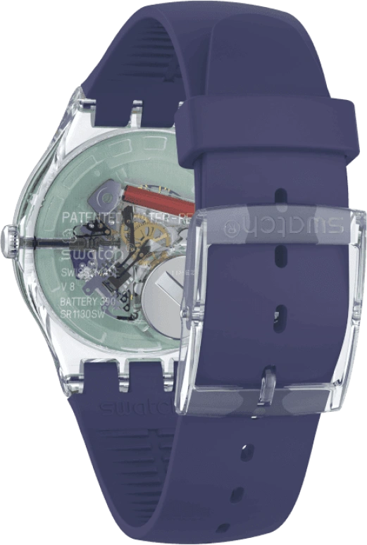Swatch,Originals 41mm,41mm,Plastic,Purple,SUOK712