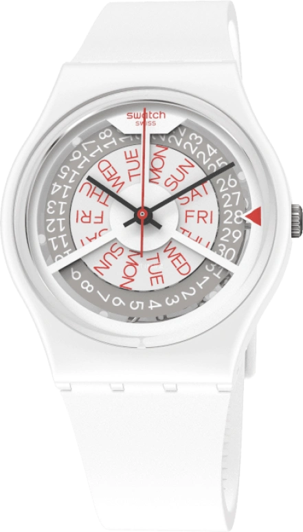 Swatch,Originals 34mm,34mm,Plastic,Sapphire,Crystal Glass,Closed,GW717