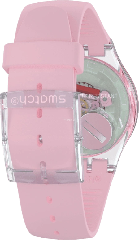 Swatch,Originals 41mm,41mm,Plastic,Pink Red,Red,SUOK710