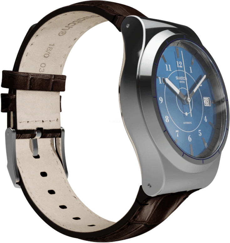 Swatch,Sistem 51 42mm,42mm,Stainless Steel,Blue,Automatic,Day,90hours,YIS404
