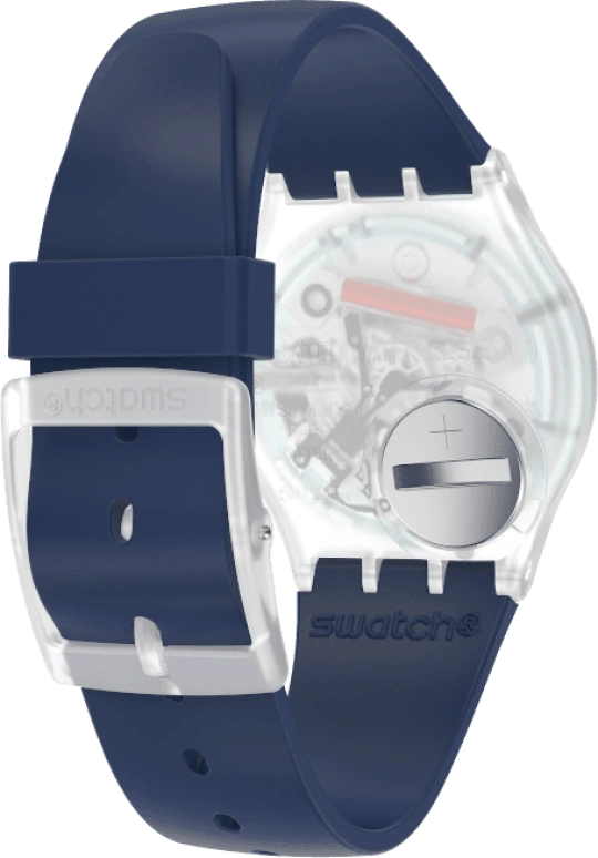 Swatch,Originals 34mm,34mm,Blue,Open,GE725