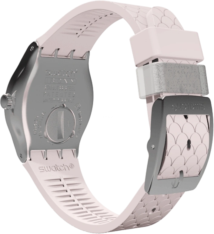 Swatch,WOMEN'S 33mm,33mm,Stainless Steel,Pink Red,Red,Quartz,Sapphire,Round,YLZ101