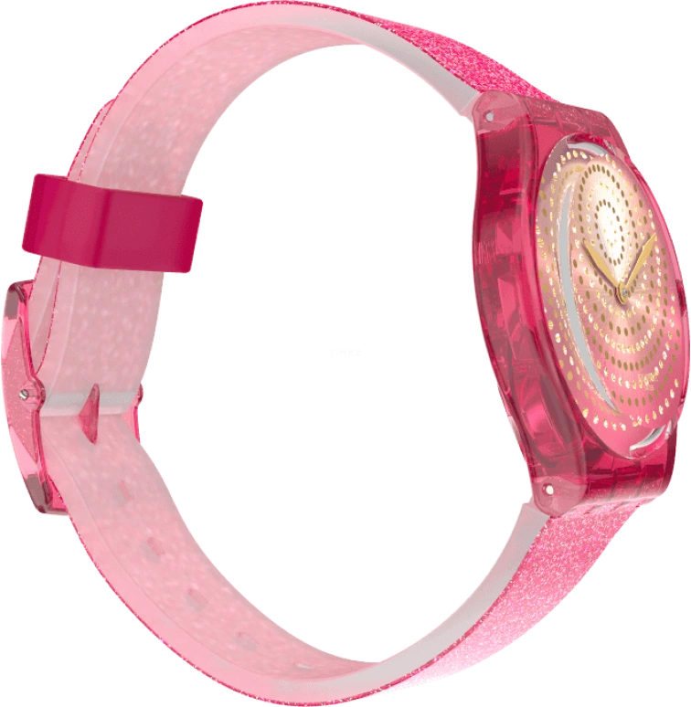 Swatch,Originals 34mm,34mm,Plastic,Pink,Sapphire,Crystal Glass,GP169
