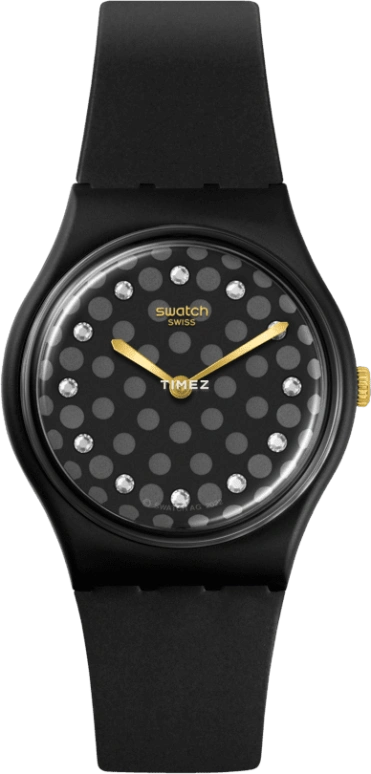 Swatch,Originals 34mm,34mm,Bioceramic,Black,Quartz,Sapphire,Crystal Glass,Round,SO31B102