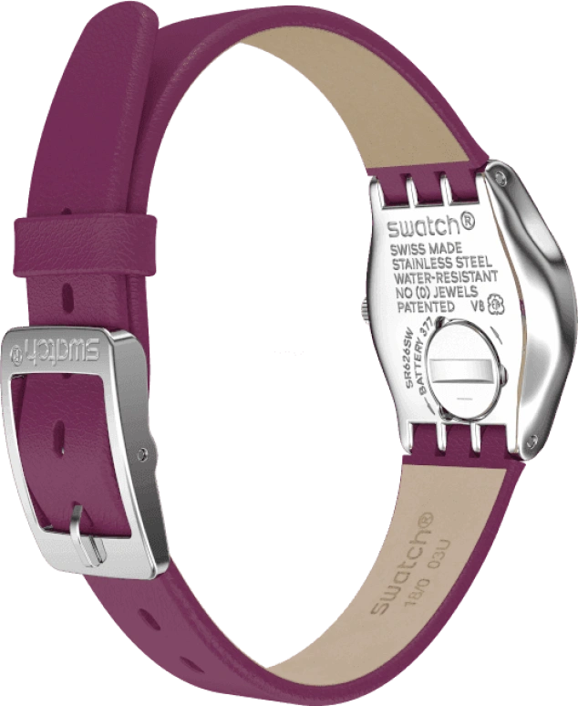 Swatch,IRONY 25mm,25mm,Red,Sapphire,Crystal Glass,YSS330