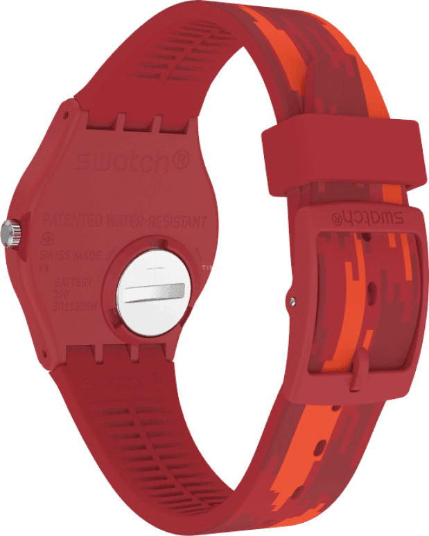 Swatch,Originals 34mm,34mm,Plastic,White,Closed,GR711