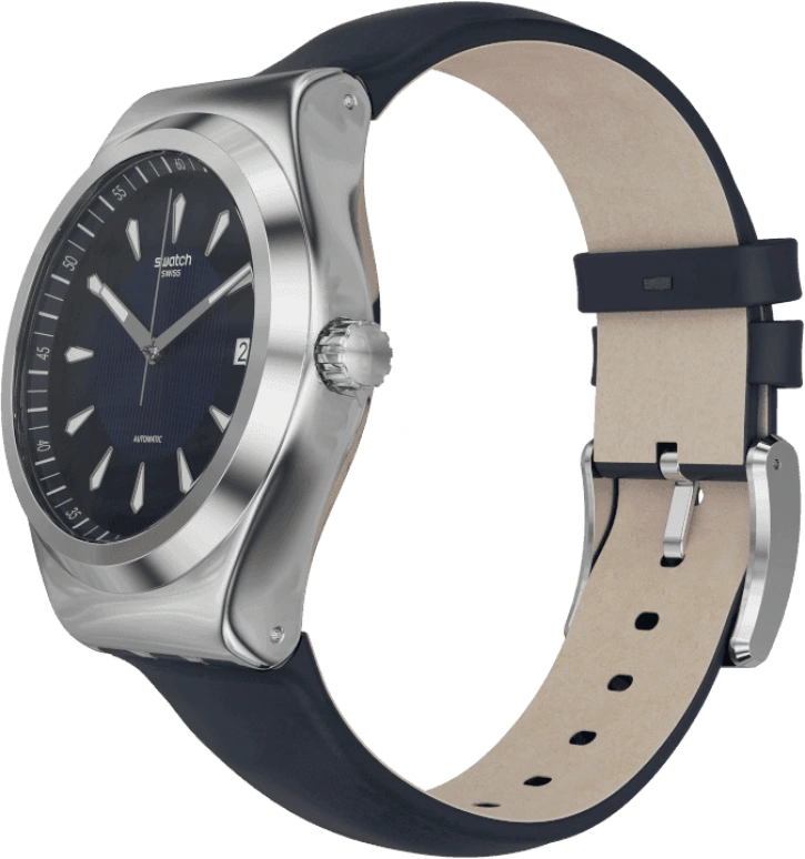 Swatch,IRONY 42mm,42mm,Stainless Steel,Open,YIS420