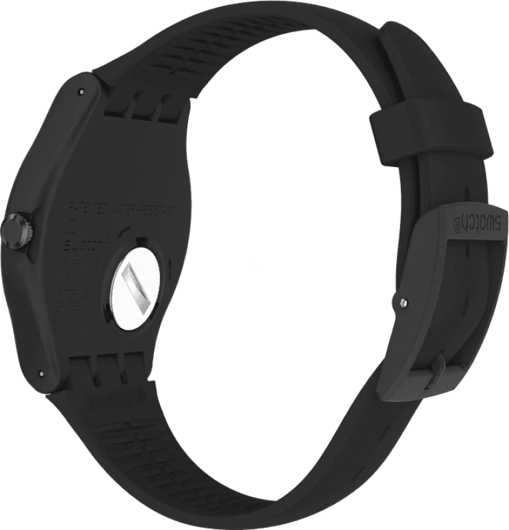 Swatch,Originals 41x47.40mm,41x47.40mm,Plastic,Black,SUOB731