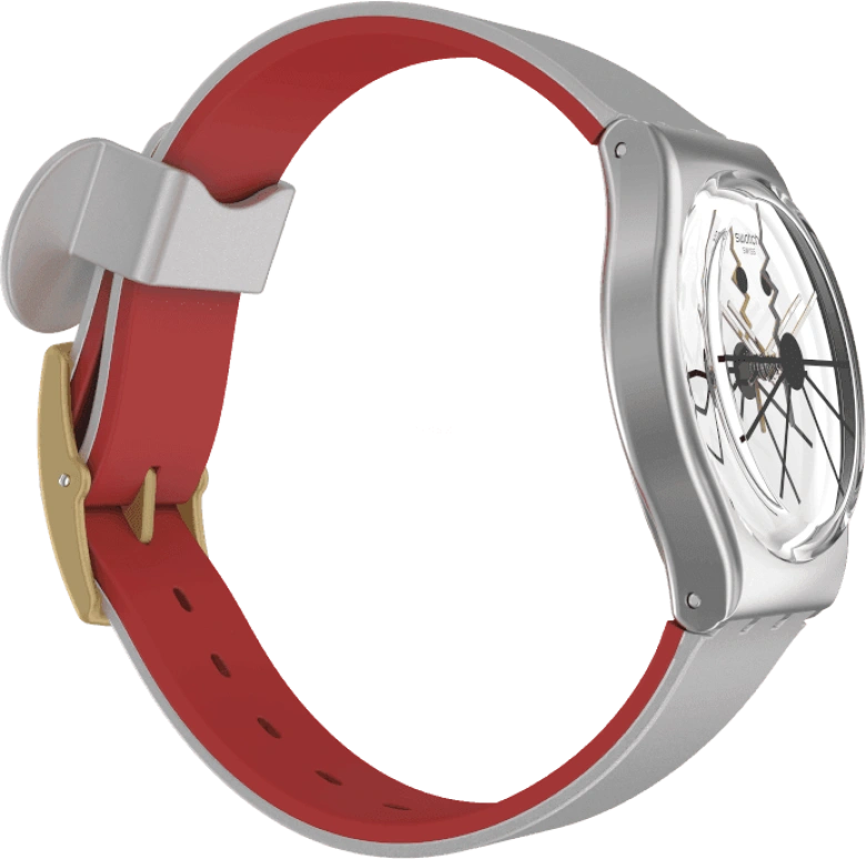 Swatch,Originals 34mm,34mm,Plastic,Sapphire,Crystal Glass,GZ327