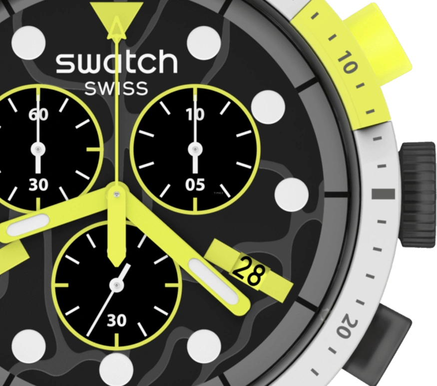 Swatch,THE BOLD 47mm,47mm,Plastic,SB02M400