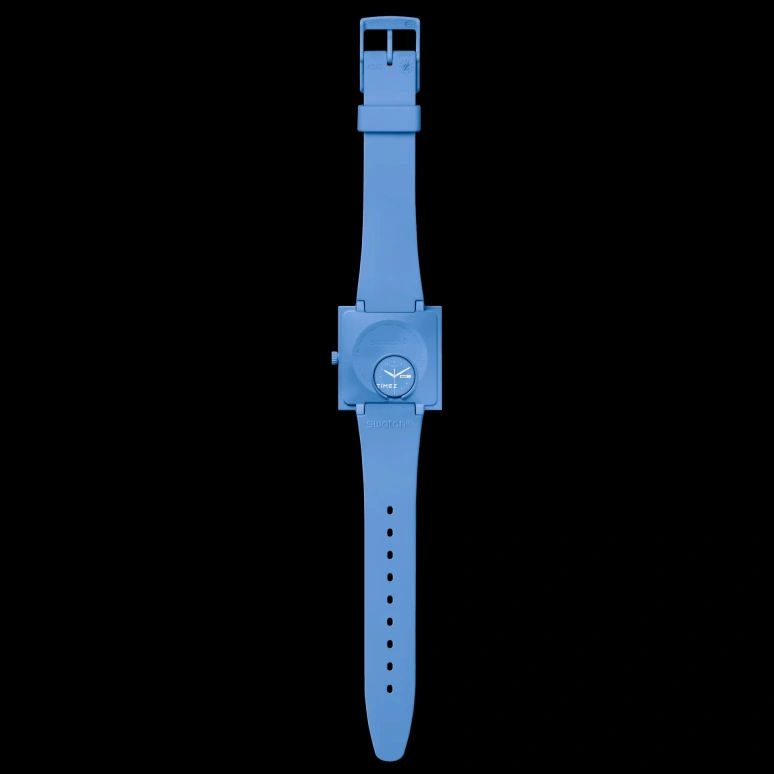 Swatch,Originals 41.80mm,41.80mm,Bioceramic,Blue,Quartz,Date,Day,SO34S700