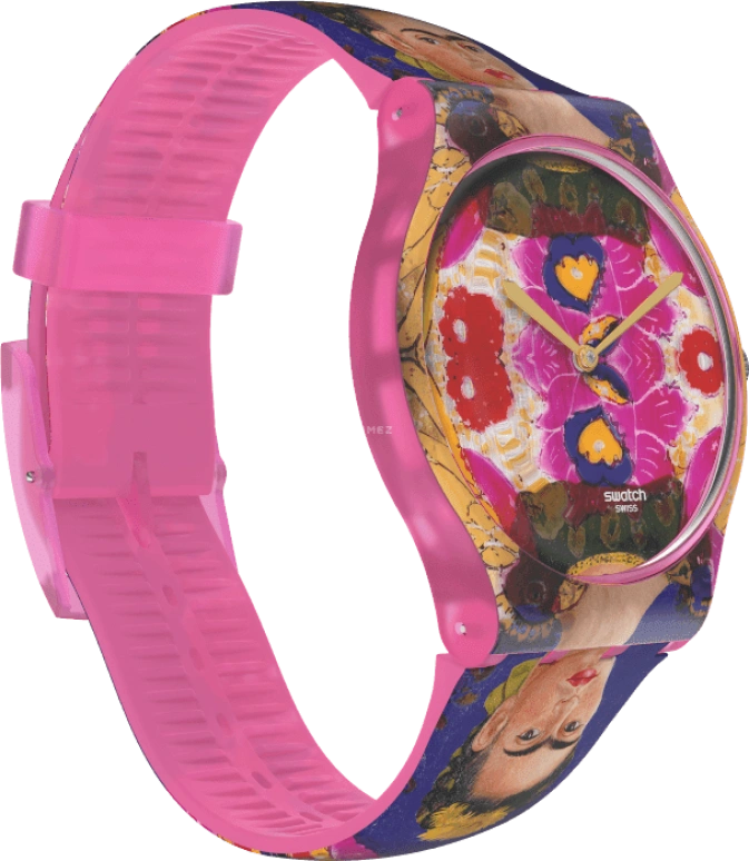 Swatch,Originals 41mm,41mm,Plastic,Multi-Color,Quartz,Sapphire,Crystal Glass,Round,SUOZ341