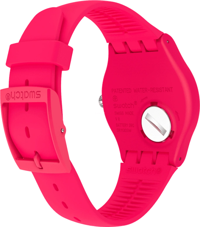 Swatch,CLASSIC ,Plastic,Red,SUOR704