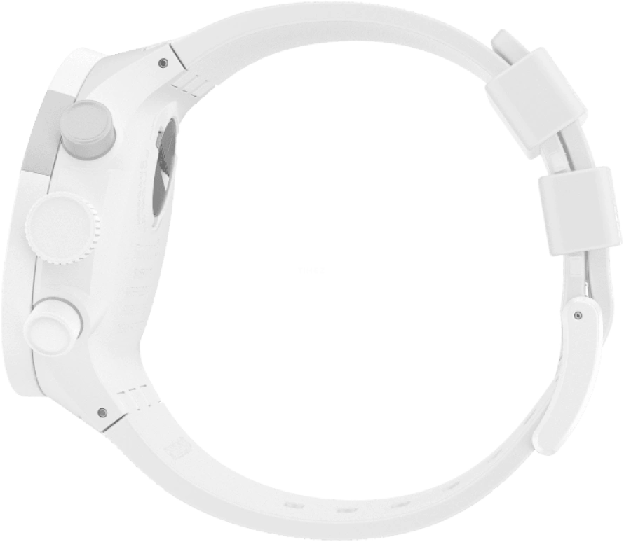 Swatch,THE BOLD 47mm,47mm,Plastic,White,Sapphire,Crystal Glass,SB02W400