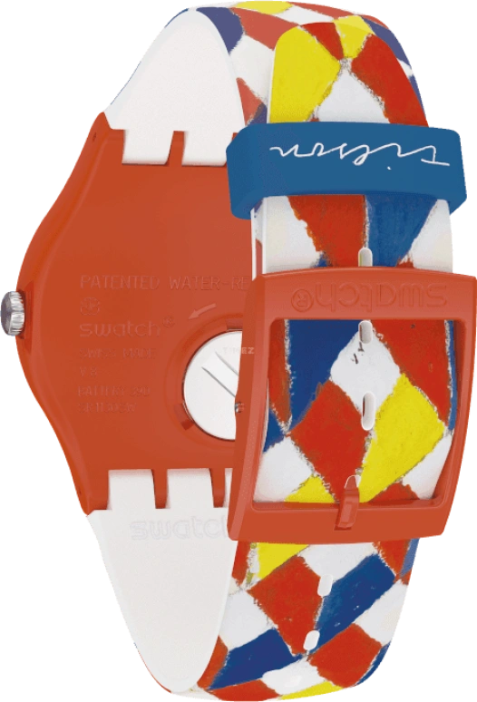 Swatch,Originals 41mm,41mm,Plastic,White,Sapphire,Crystal Glass,SUOZ312S