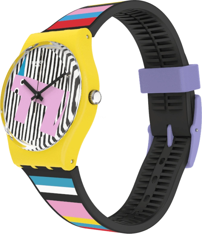 Swatch,Originals 34mm,34mm,Plastic,Closed,GZ341
