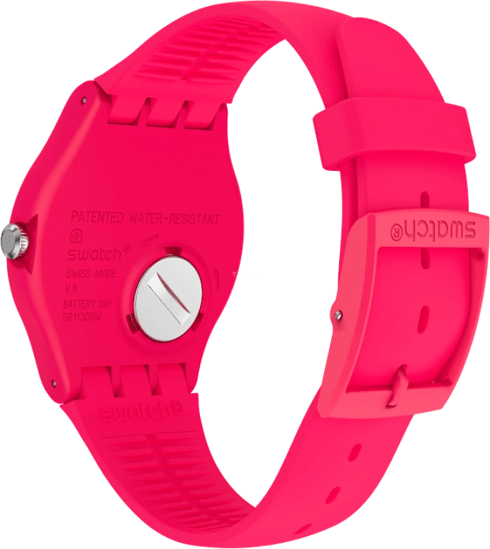 Swatch,CLASSIC ,Plastic,Red,SUOR704