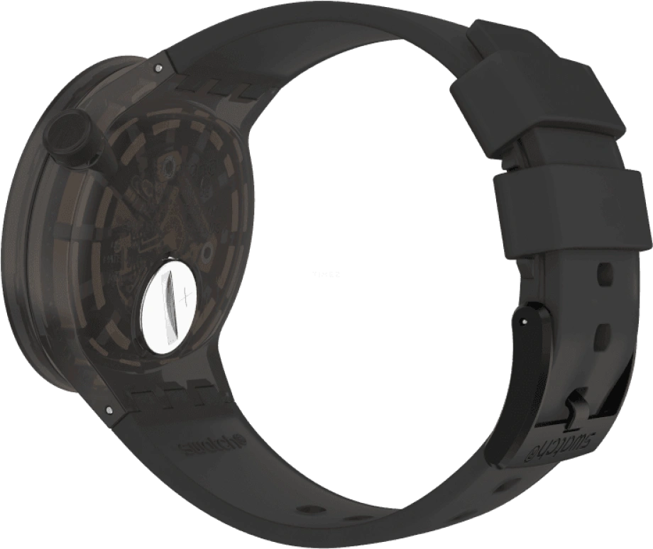 Swatch,THE BOLD 47mm,47mm,Plastic,Coffee,Brown,SO27B115
