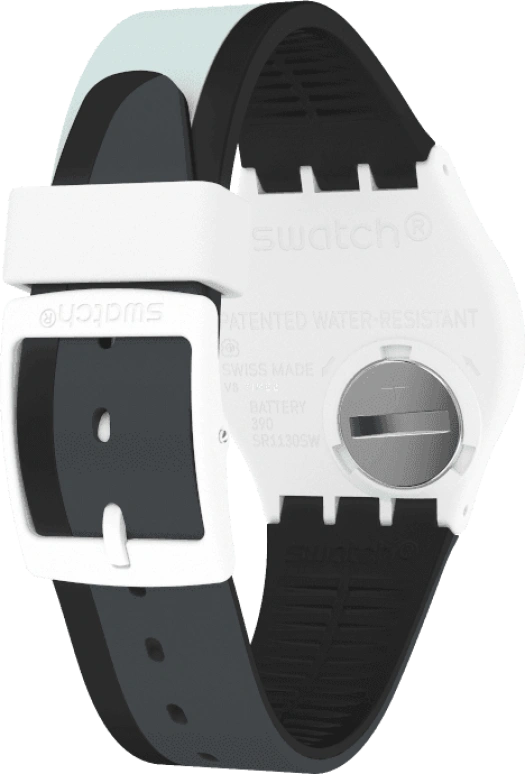 Swatch,Originals 34mm,34mm,Plastic,White,GW711