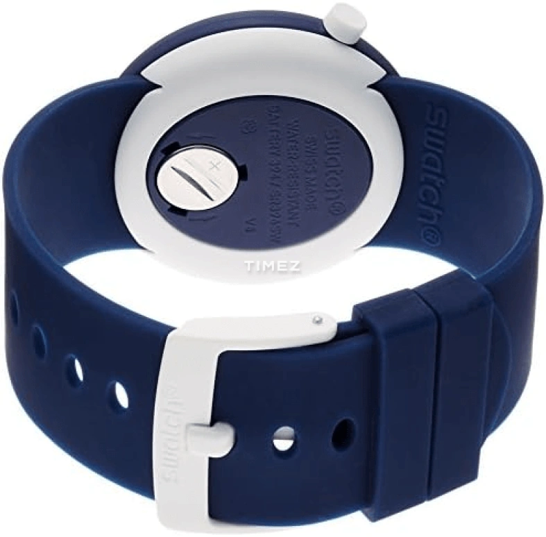 Swatch,Originals 45mm,45mm,Plastic,Blue,Quartz,Round,PNN103