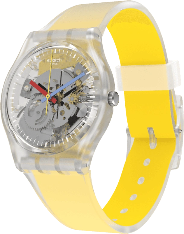Swatch,CLEAR 34mm,34mm,Open,GE291