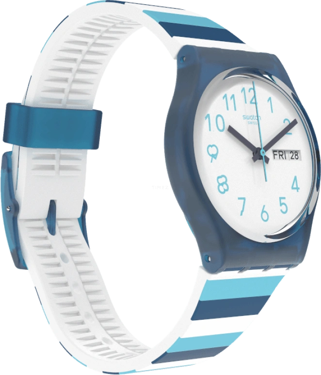 Swatch,Originals 34mm,34mm,White,Open,GN728