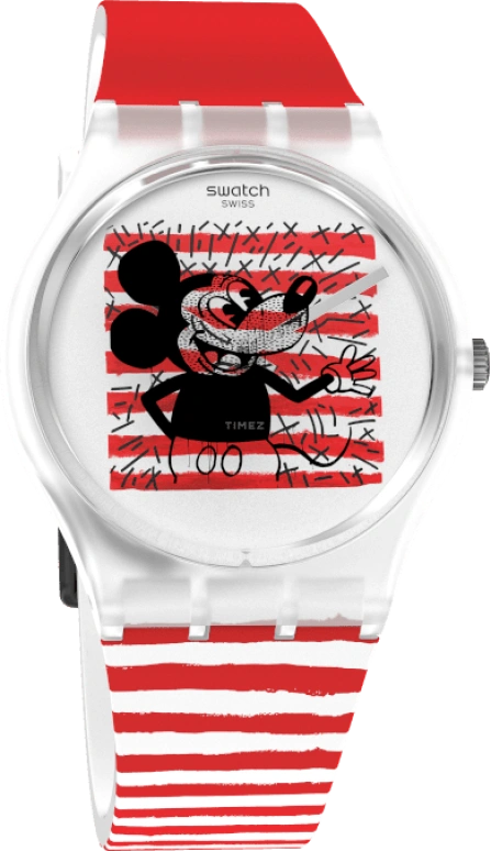 Swatch,Originals 34mm,34mm,Plastic,Open,GZ352