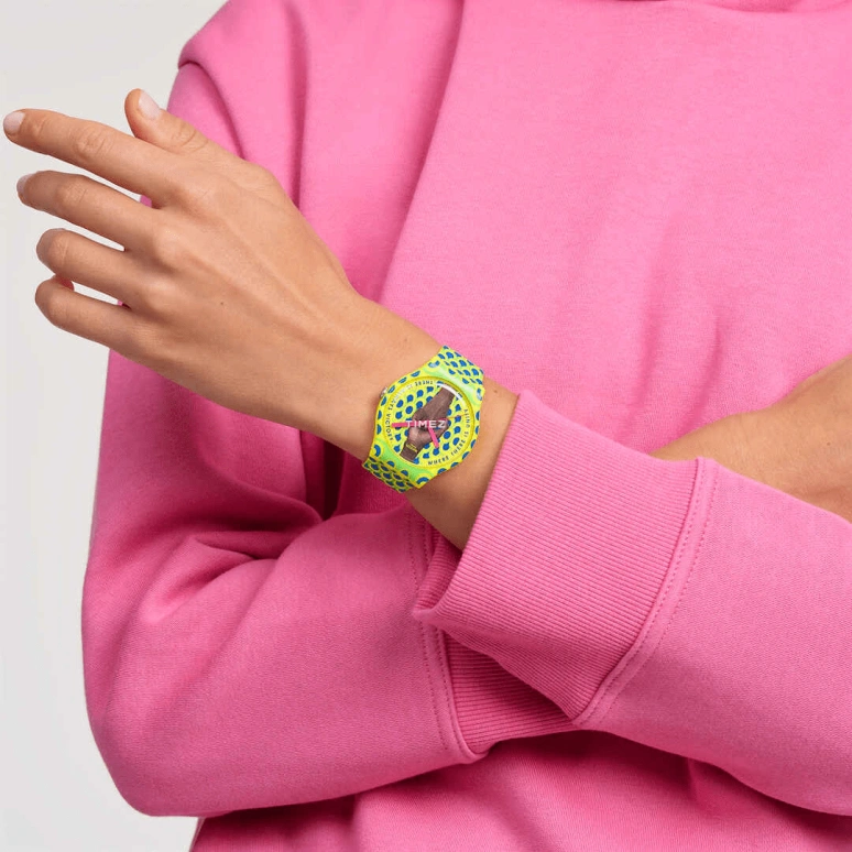Swatch,Originals 41mm,41mm,Bio-sourced,Yellow,Blue,Quartz,Glass,Round,SO29Z148