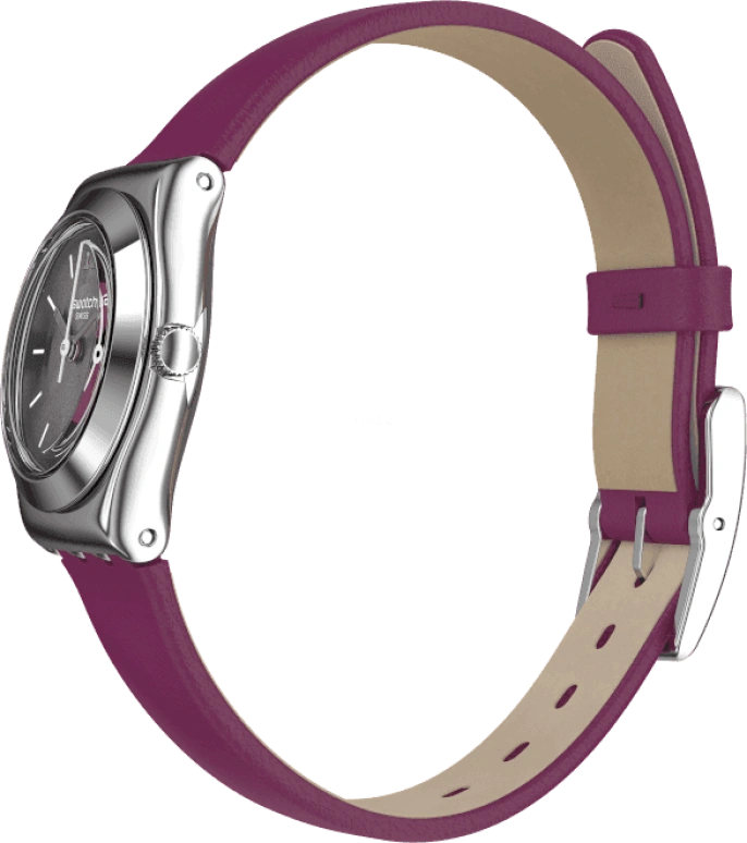 Swatch,IRONY 25mm,25mm,Red,Sapphire,Crystal Glass,YSS330