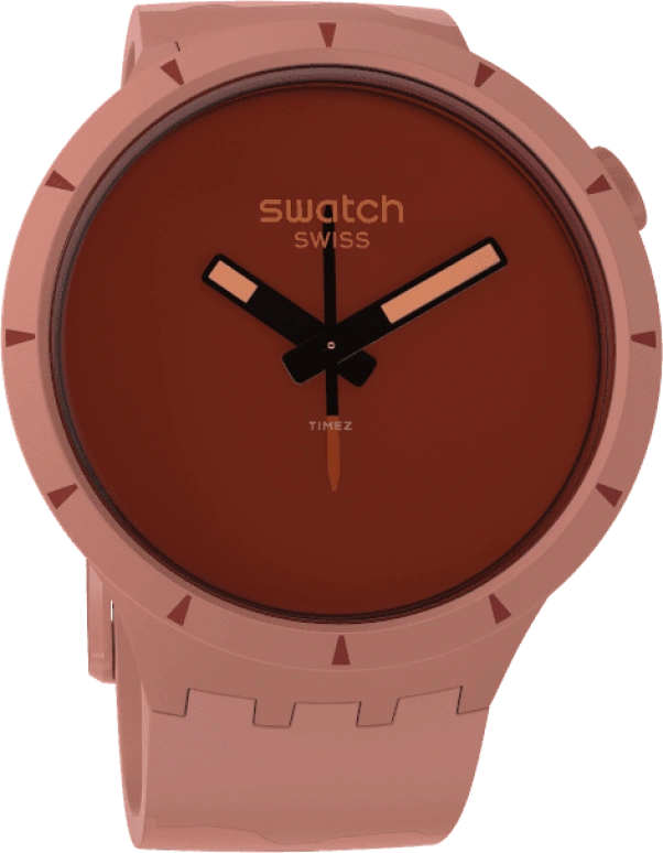 Swatch,THE BOLD 47mm,47mm,Bioceramic,Ceramic,Red,Sapphire,Crystal Glass,SB03R100