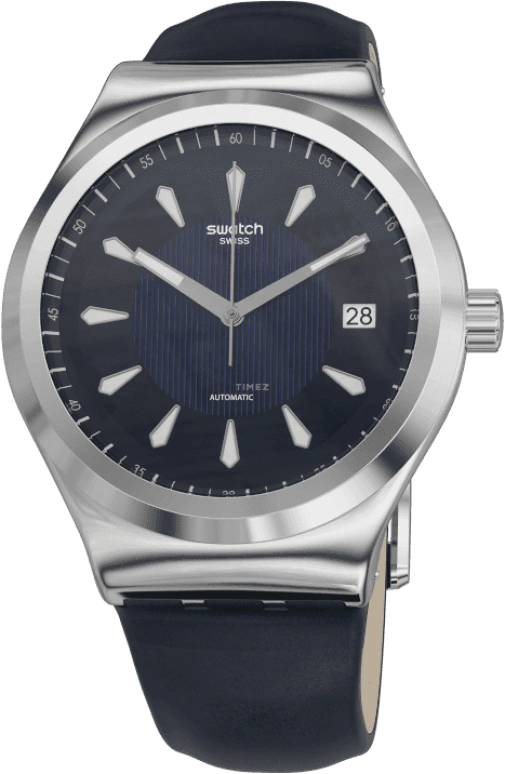 Swatch,IRONY 42mm,42mm,Stainless Steel,Open,YIS420