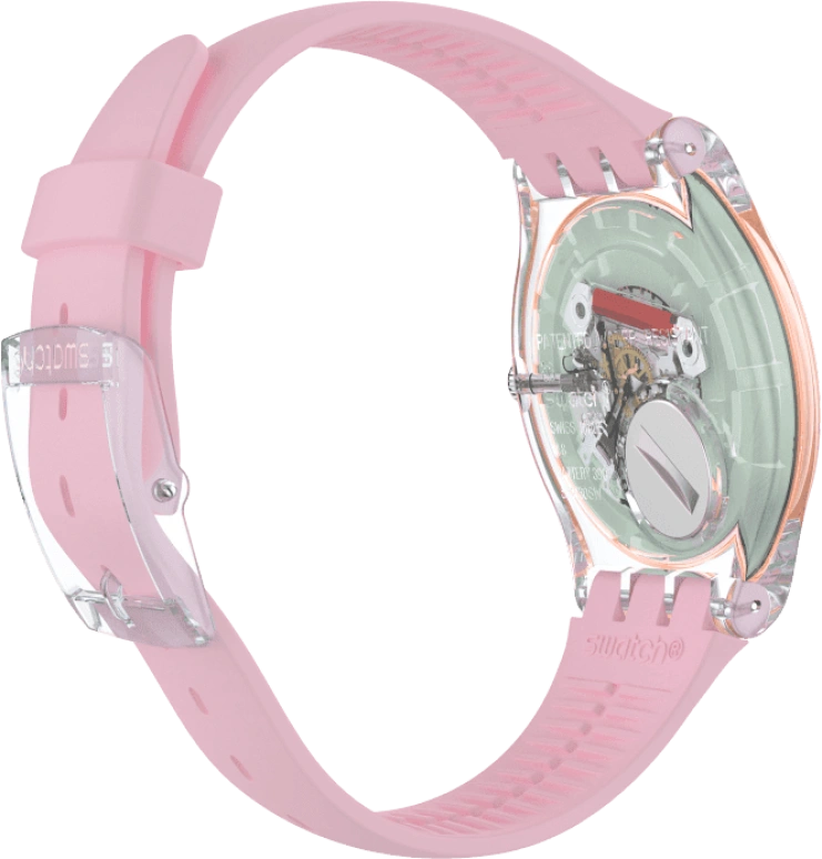 Swatch,Originals 41mm,41mm,Plastic,Pink Red,Red,SUOK710