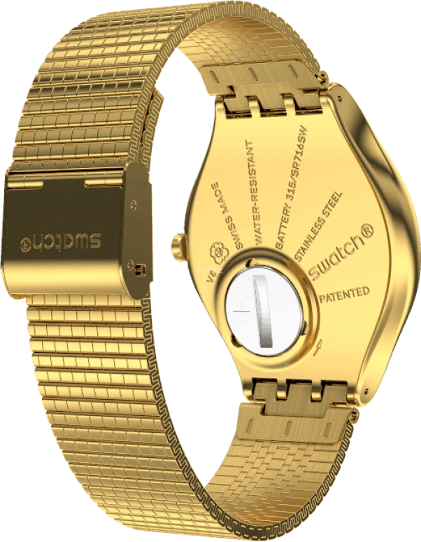 Swatch,SKIN ,Gold,SYXG106GG