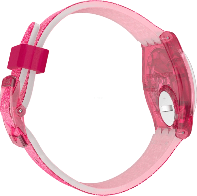 Swatch,Originals 34mm,34mm,Plastic,Pink,Sapphire,Crystal Glass,GP169