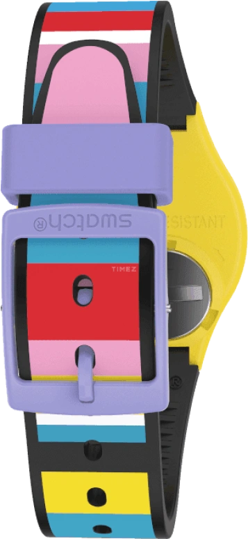 Swatch,Originals 34mm,34mm,Plastic,Closed,GZ341